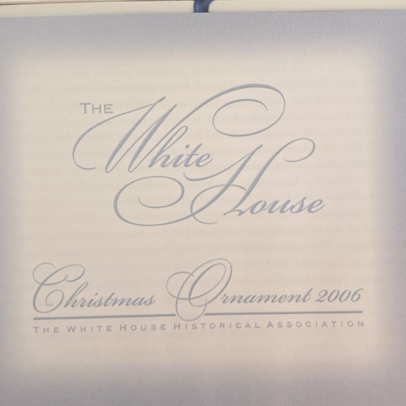 5 White House Historical Christmas Ornaments very good condition with bo… - Picture 12 of 16